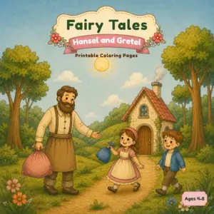 Fairy Tales – Hansel and Gretel (5 Pages)
