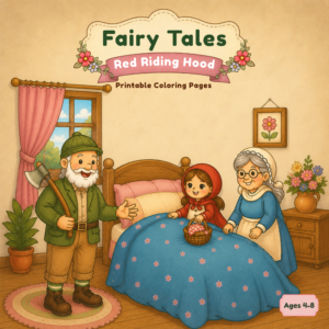 Fairy Tales –  Red Riding Hood (5 Pages)